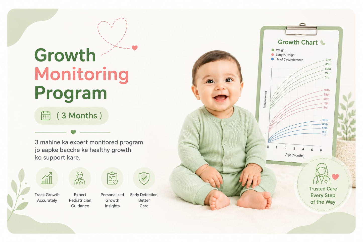 Smart Care - Growth Monitoring Program (3 Months)